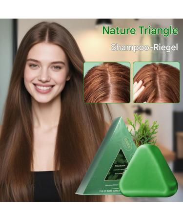 YAOPIU Nature Usman Grass Shampoo Bar antihair loss solid shampoo soap deep cleansing soothes and strengthens hair for women and men 100 g - Buy Online on GoSupps.com