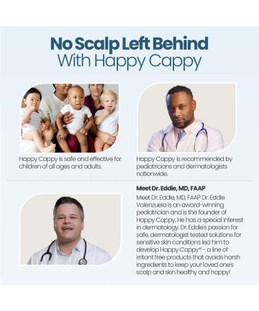 Happy Cappy Sensitive Skin 3 Step Skincare Solution for Cradle Cap & Dermatitis - Buy Online on GoSupps.com