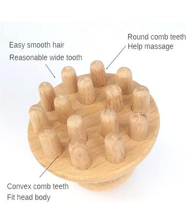 BRIUERG Wooden Mushroom Massage Tool | Anti-Cellulite Fascia Roller for Whole Body Muscle Relief - International Shipping Available - Buy Online on GoSupps.com