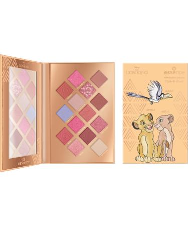 essence | The Lion King Eyeshadow Palette | Limited Edition Disney Collection | 14 Highly Pigmented  Easy to Blend Shadows | Matte & Metallic | Vegan & Cruelty Free | Paraben  Oil  & Alcohol Free (02 | Strong From Sunris...