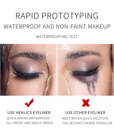 HANDAIYAN Blue Liquid Eyeliner - Long Lasting, Waterproof, Highly Pigmented Eye Liner - Smudge-Proof Colored Eye Pencil - Perfect Christmas Gift (#06 Blue) - Buy Online on GoSupps.com