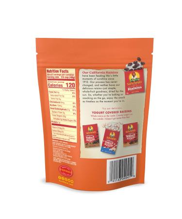 Sun-Maid California Zante Currants 8 oz Snack Bags - Whole Natural Dried Fruit - Non-GMO, Vegan, Vegetarian - Pack of 1 - Buy Online on GoSupps.com