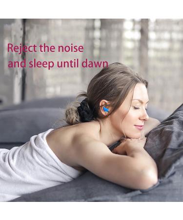 Blue Noise-Cancelling Earplugs for Small Ear Canals - Anti-Snoring & Noise Reduction - Super Soft Loop Design - Buy Online on GoSupps.com