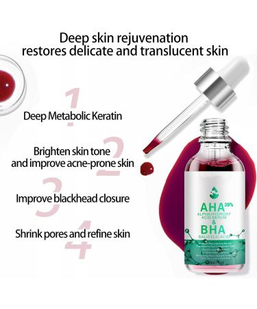  Kasmole Fruit Essence Glycolic & Phytic Instant Resurfacing Serums | 30ml Fruit Essence for Oily Skin Soothe & Repair Skin Kasmole - Buy Online on GoSupps.com