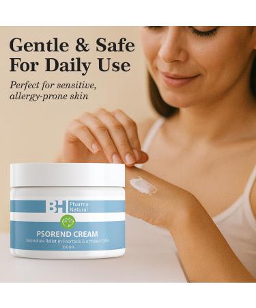 Natural Cream for Psoriasis Relief and Soothing Fast Recovery for Irritated Skin - Buy Online on GoSupps.com