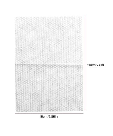 100PCS Disposable Cotton Face Towels - Clean Makeup Removal Tissues for Effortless Skin Care - Buy Online on GoSupps.com