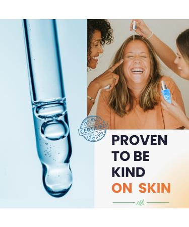 Natural Vitamin C Serum for Face- with Hyaluronic Acid Ferulic Acid Vitamin E - Premium Anti Aging & Anti Wrinkle Serum with Antioxidant Benefits - Buy Online on GoSupps.com