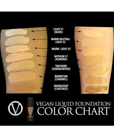 Buy Natural & Organic Liquid Foundation - Medium No 1 | International Shipping Available - Buy Online on GoSupps.com