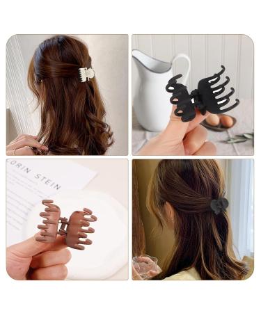 Buy Auidy_6txd Medium Claw Hair Clips - 4 Pack for Women & Girls | Ideal for Thin & Thick Hair - Durable & Stylish - Buy Online on GoSupps.com