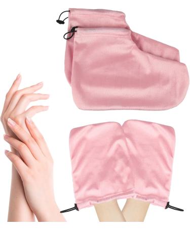 Gants de paraffine | Gants de r paration des mains taille lastique ensemble de moufles chauffantes respirantes pour peau s che p dicure pieds de femme bien- tre sommeil - Buy Online on GoSupps.com