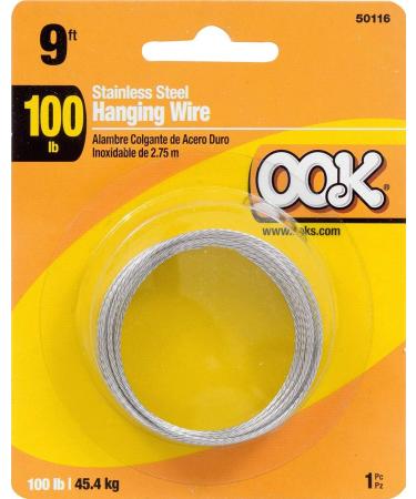 9' Hanging Wire - Supports up to 100 lbs - Strong and Reliable - Buy Online on GoSupps.com