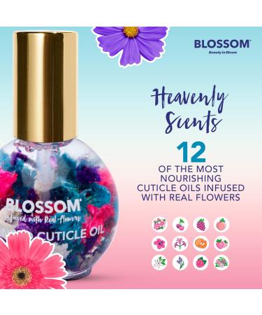 Blossom Lavender Cuticle Oil & Blue Cross Cuticle Remover Bundle - 0.42oz & 6oz - Made in USA - Buy Online on GoSupps.com