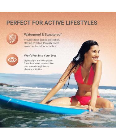 NUCTUS Facial Sunscreen Lotion for Acne-Prone Skin Broad Spectrum SPF 50 Facial Sunscreen for Oily Skin Water-Resistant Sunscreen Free of Oil Fragrance and Oxybenzone 50 Ml 1.69 fl. oz - Buy Online on GoSupps.com