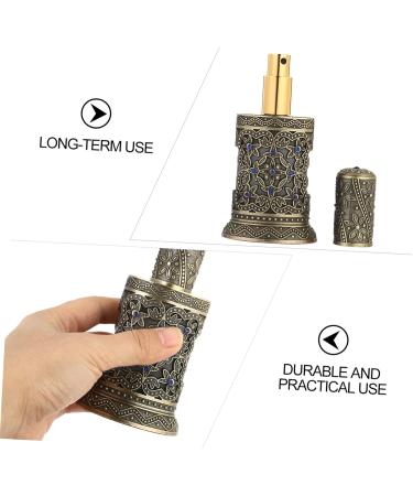 minkissy Perfume Bottle Scent Sample Bottle Essential Oil Container Essential Oil Sample Bottle Mens Colgne Makeup Mister Spray Fragrance Aromatherapy Bottle Travel Composite Material Blue 15 ml - Buy Online on GoSupps.com