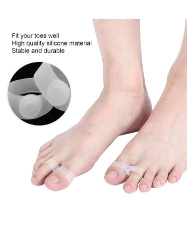 2Pcs Slimming Silicone Magnetic Toe Rings for Weight Loss and Foot Massage - Buy Online on GoSupps.com