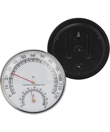 High Accuracy 2-in-1 Sauna Thermometer & Hygrometer | 0-120 C Mechanical Room Thermometer | Clear Scale for Optimal Temperature & Humidity Measurement - Buy Online on GoSupps.com