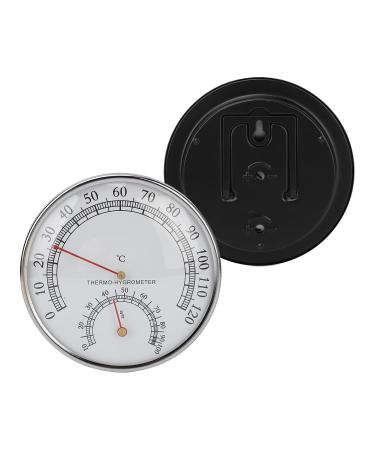High-Precision 2-in-1 Thermo Hygrometer & Household Thermometer | Sauna Space Thermometer 0-120 C | Clear Scale Measuring Device for Home - Buy Online on GoSupps.com