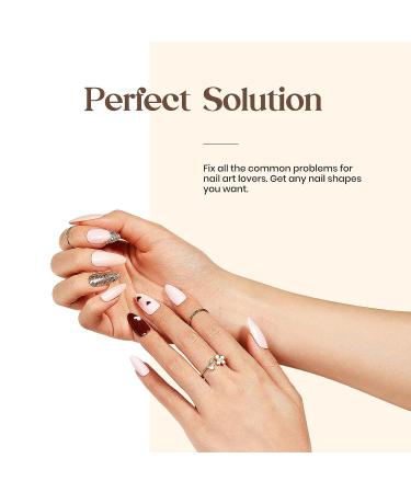 Beetles Gel Polish 5 in 1 Kit: Nail Glue, Base Gel, No Wipe Top Coat - 2PCS 15ML for Gel Nails & Polish | Easy Nail Extension, Long Lasting, LED Gel Shine Finish - Soak Off - Buy Online on GoSupps.com