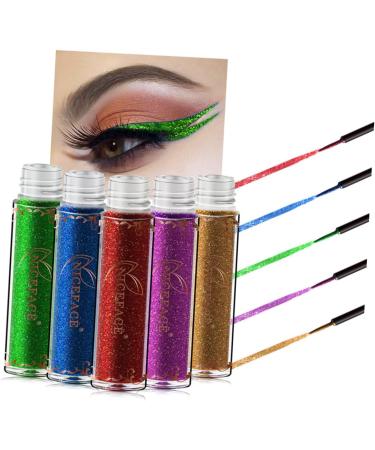 DOITOOL 3pcs Eyeshadow Glitter Eye Shadow Colored Colorful Eyeliner Pen Liquid Eyeliner Pearlescent Miss Set 1 count (Pack of 1) 10x3pcs - Buy Online on GoSupps.com