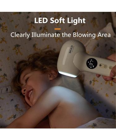 Rechargeable Cordless Hair Dryer Mini Wireless Hair Dryer with LED Light/LED Display  - Buy Online on GoSupps.com
