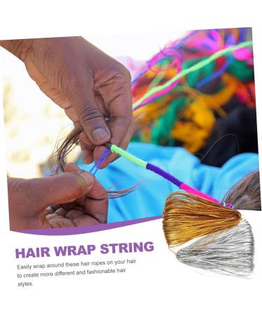 Beavorty 6 Sets dreadlocks hair rope hair ties for girls dreadlock hair products braided hair clip braiding hair jewelry for braids hair ribbon hair stuff gold jewelry clothing Miss plastic - Buy Online on GoSupps.com