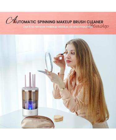 Buy Ideashop Electric Makeup Brush Cleaner - Automatic Spinning Device for All Makeup Brushes | Deep Clean & Gentle Care | Perfect Gift for Women - Buy Online on GoSupps.com