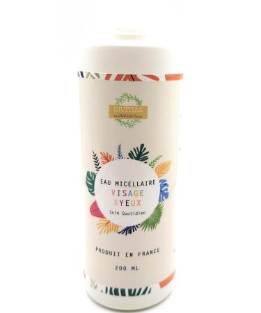 MARQUE DIVITIAE NETTOYANT VISAGE MIXTE 100% Naturel Made In France Eau micellaire Visage et yeux d maquillante nettoyante peaux sensibles et tous types de peaux soin quotidien