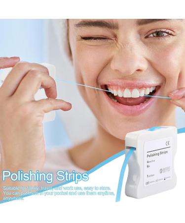 Dental Strips - Tooth File for Grinding Teeth Universal Resin Tooth Polisher Tooth File for Chipped Teeth Polishing Kit Cleaning Tool Abrasive Sandpaper - Buy Online on GoSupps.com