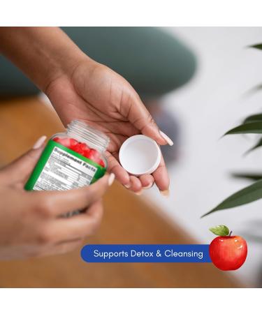 VITA360 ACV Gummies 60ct with Mother - Apple Cider Vinegar + B12, Beetroot & Pomegranate for Digestion, Detox & Immune Support - Buy Online on GoSupps.com
