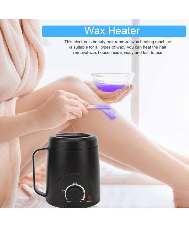 Electrical Wax Warmer for Quick Temperature Adjustable Hair Removal | Ideal for Brazilian Bodies Legs Eyebrows Face & Armpits - International Shipping Available - Buy Online on GoSupps.com