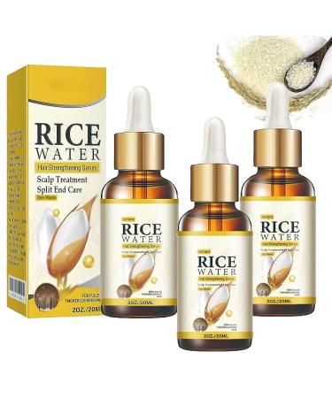 EXQST Suki-Bay Rice Water Advanced Serum Rice Water Hair Serum Hair Oil for Dry, Damaged Hair and Growth