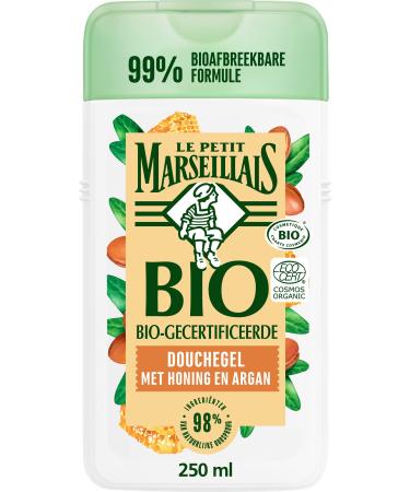 Le Petit Marseillais Le Petit Marseillais Certified Organic Shower Cream with Argan Honey (250 ml) pH neutral shower gel with a mild pleasant fragrance moisturizes and refreshes