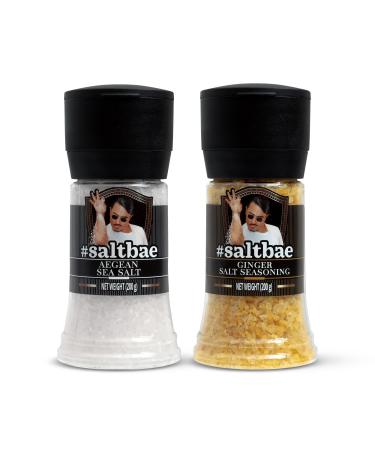 SaltBae® Duo Pack Salt Seasonings - 2 High Quality Salt Seasonings for any Cook or Master Grillardin - Ideal as a BBQ Party Gift Set