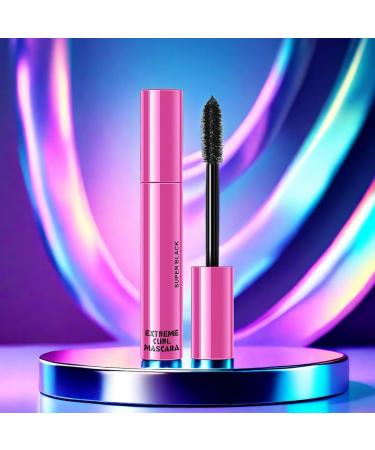 Mascara for Curled Eyelashes High Definition Mascara for Defined Waterproof Clean Volume Mascara10ml Curling Wand Mascara for Straight Eyelashes Create Naturally Plump SmudgeProof Eye Makeup - Buy Online on GoSupps.com