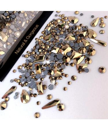 Mixed Flat Bottom Nail Art Rhinestones Set DIY Nails Decor For Nail Enthusiasts And Professional Artists