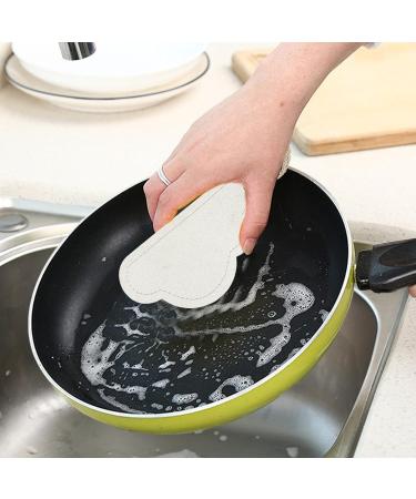 Loofah Dish Sponge Kitchen Eco Scrub Scourer | Eco-Friendly Non-Scratch Dishwashing Sponge for Pans and Pots Kitchen Cleaning Rowces Clouds - Buy Online on GoSupps.com
