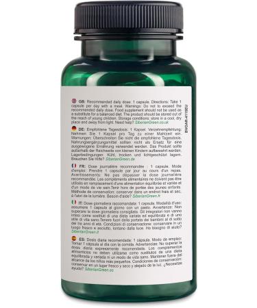 Buy Golden Mountains Shilajit Vegan 90 Capsules | 500 mg Pure Altai Premium Minerals for Optimal Health - Buy Online on GoSupps.com