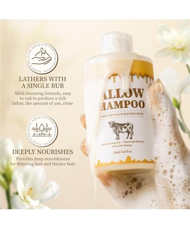 Hair care for women 250 ml natural shine against frizz on the scalp smoothing natural scalp care intensive deep moisture on split ends for Shampoo - Buy Online on GoSupps.com