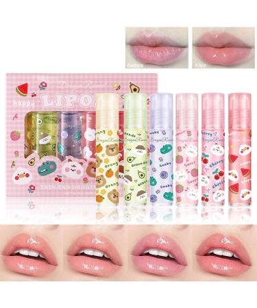 6 Pack Moisturizing and Hydrating Lip Oil Smooth and Moisturizing Lip Oil - Buy Online on GoSupps.com