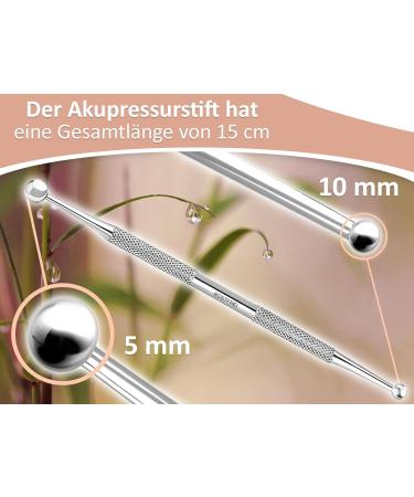 Acupressure Pen Ball 5/10mm - Scar Stick Acupuncture Device for Pain Relief | International Shipping Available - Buy Online on GoSupps.com