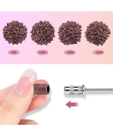 EuDUQ 412-Piece Nail Cutter Attachment Set | 80/120/140 Nail Milling Mills & 6 PC Nail Drill for Professional Manicure Pedicure Nail Care & Art | International Shipping - Buy Online on GoSupps.com