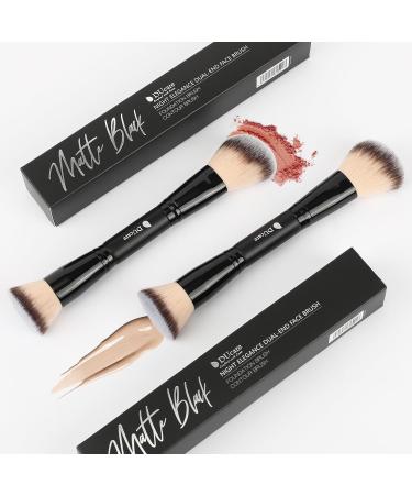 DUcare Double Ended Foundation Brush - Perfect for Liquid Powder & Cream Makeup Blend Like a Pro - Buy Online on GoSupps.com