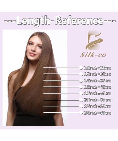 40cm Dark Blonde Tape In Extensions - 7A Real Human Hair 20 Pieces 50g | Soft & Easy to Apply - Buy Online on GoSupps.com