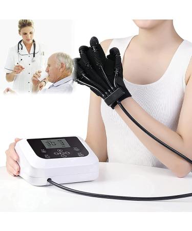 ZZBB Rehabilitation Robot Gloves Rehabilitation Robot Finger Orthoses Stroke Hand Splint Manual Training Prevent Stiffness in Stroke Finger Left Medium