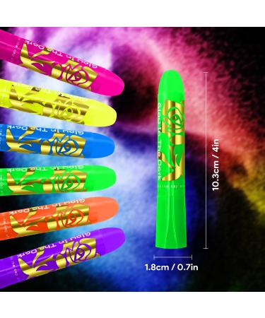 Buy Nebulaglam 6 Colors UV Body Painting Makeup Set | Neon Face Paint for Kids | Perfect for Carnival Halloween & Christmas - Buy Online on GoSupps.com