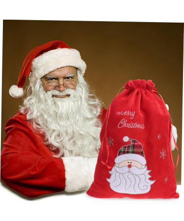 KOMBIUDA 1pc Christmas Bag Santa Bag Santa Claus Present Bag Santas Bags Bag Snack Bag Candy - Buy Online on GoSupps.com