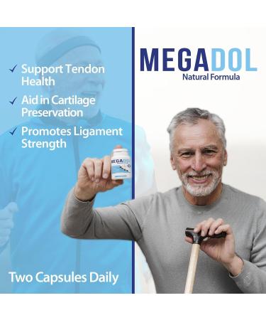 Xtreme Power Belt Megadol 100% Natural - AS on TV Glucosamine +Chondroitin + Collagen + MSM- Propietary Blend - Buy Online on GoSupps.com