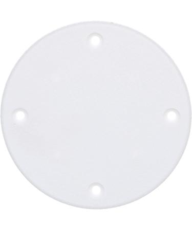Seachoice Marine Boat Cover Plate  Arctic White  4-1/8 in. Outer Diameter - Buy Online on GoSupps.com