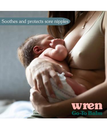 Wren Nappy Ointment | Pure Lanolin Oil from New Zealand | Cracked Nipple Relief Balm | Nappy Rash Dry Skin | Organic & Natural | Baby Safe | 3 Sizes Available - Buy Online on GoSupps.com