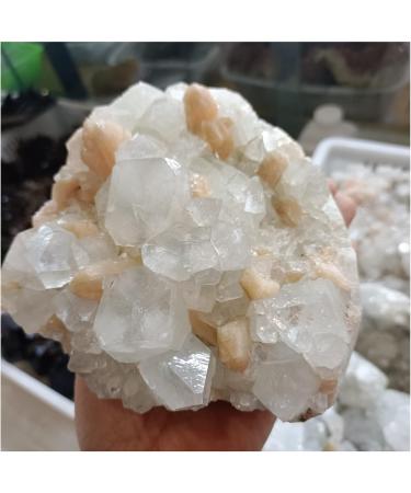 Natural Crystal Rough Crystal Cluster Natural Fisheye Symbiotic Ore Crystal Home Office Decor Gift Wealth (Size : 2.5-2.8kg) - Buy Online on GoSupps.com